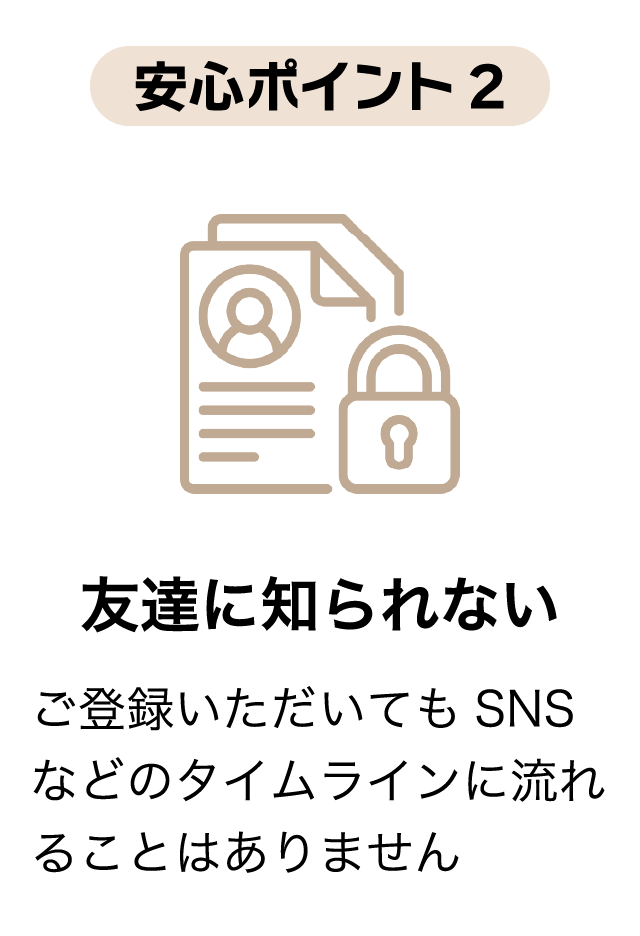 安心ポイント2 希望日程を3つ送る